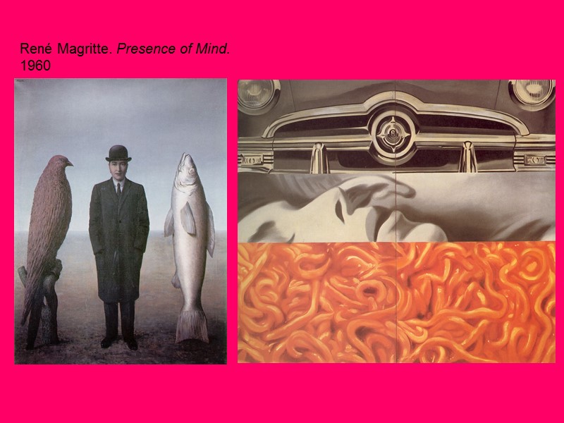 René Magritte. Presence of Mind.  1960